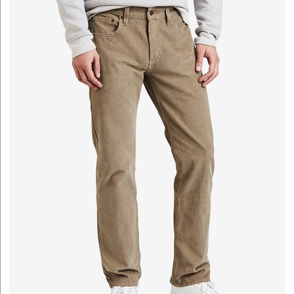 Levi's | Pants | Mens Levis 52 Taper Tan Corduroy Pants | Poshmark